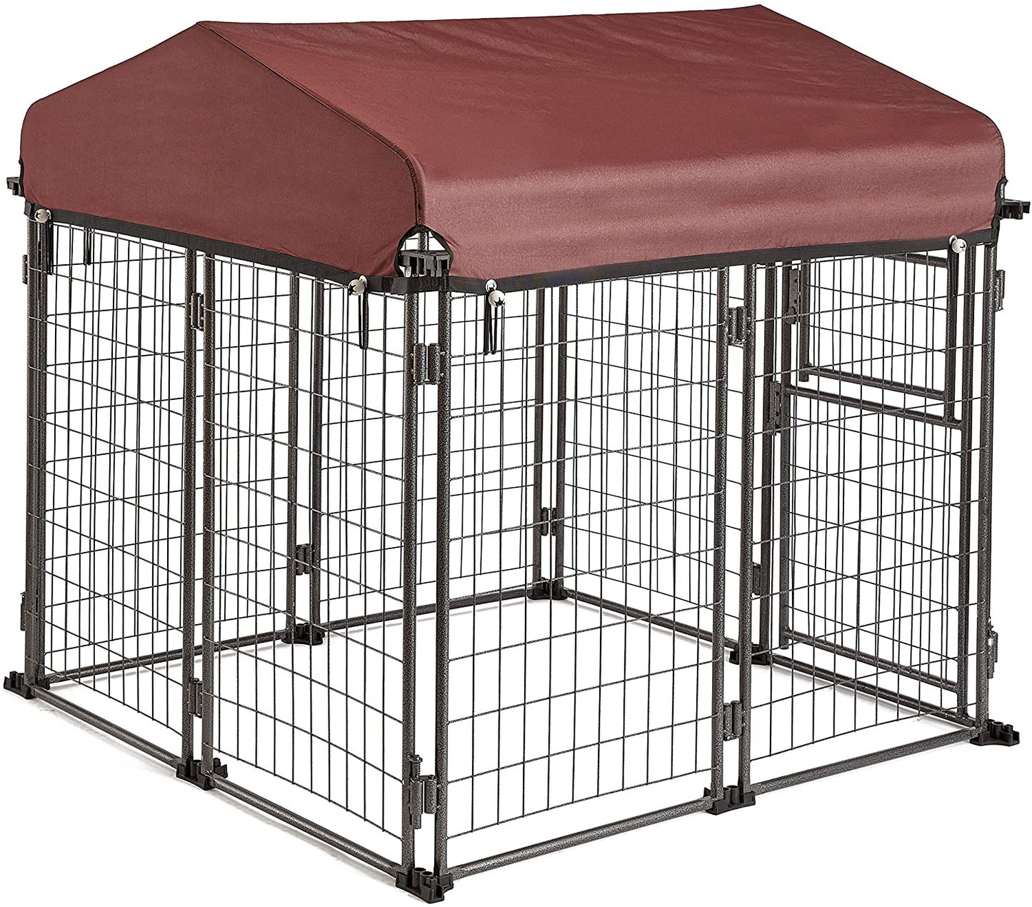 TWO by TWO Haven Expandable Kennel, Black, Medium Animals & Pet Supplies > Pet Supplies > Dog Supplies > Dog Kennels & Runs TWO by TWO   