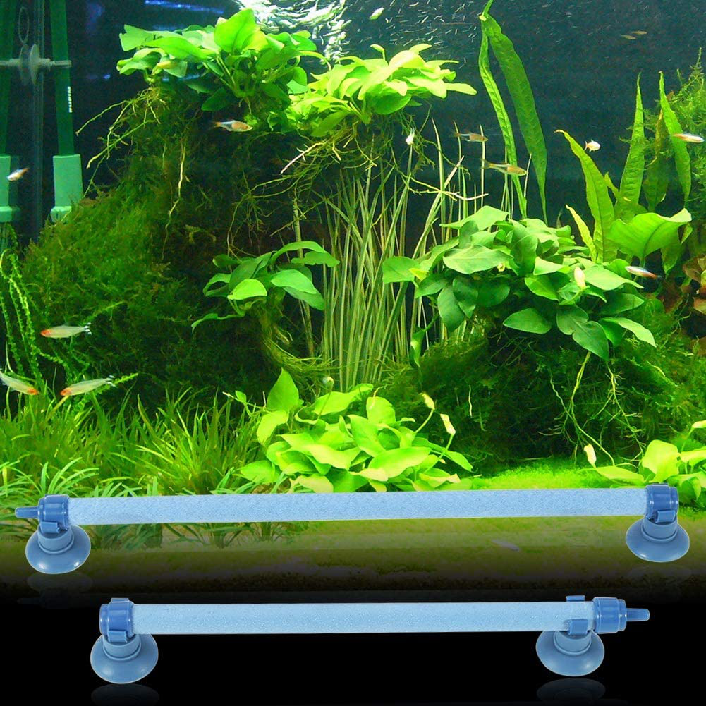 Keenso Air Stone Bubble, Fish Tank Aquarium Air Bubble Aeration Tube Wall Air Stone Bar with Suction Cup Oxygen Pump Diffuser Accessory Animals & Pet Supplies > Pet Supplies > Fish Supplies > Aquarium Air Stones & Diffusers Keenso   