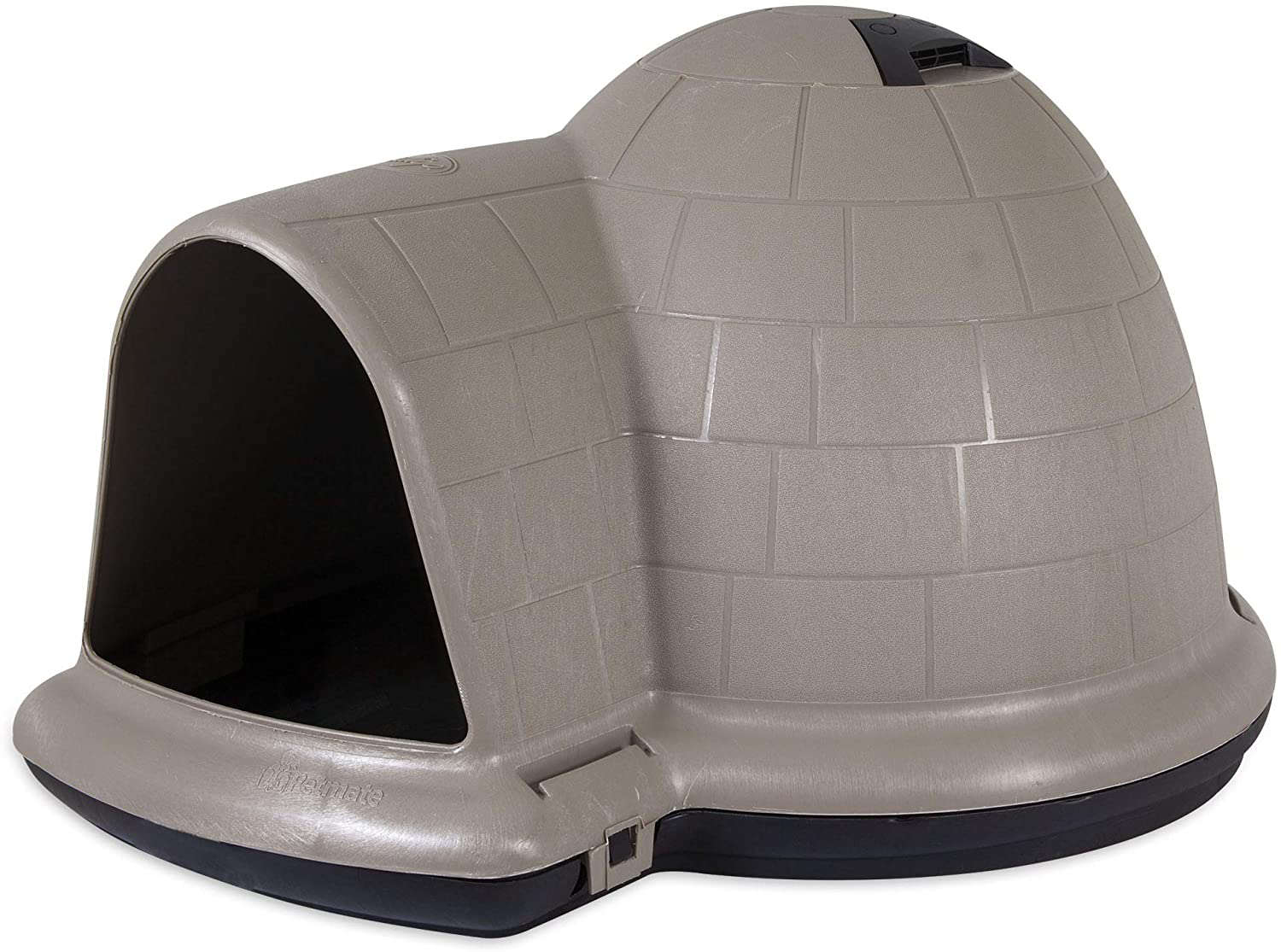 Petmate Indigo Dog House All-Weather Protection Taupe/Black 3 Sizes Available