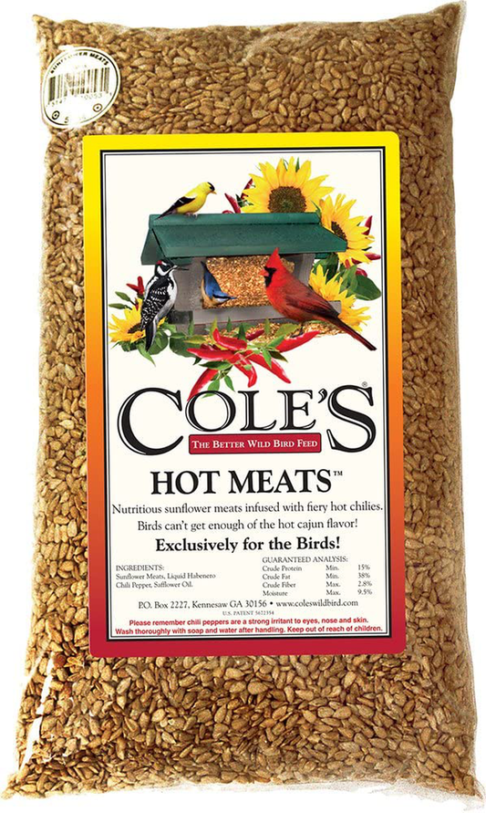 Cole'S HM20 Hot Meats Bird Seed, 20-Pound Animals & Pet Supplies > Pet Supplies > Bird Supplies > Bird Food Cole's Wild Bird Products 20 Pounds  