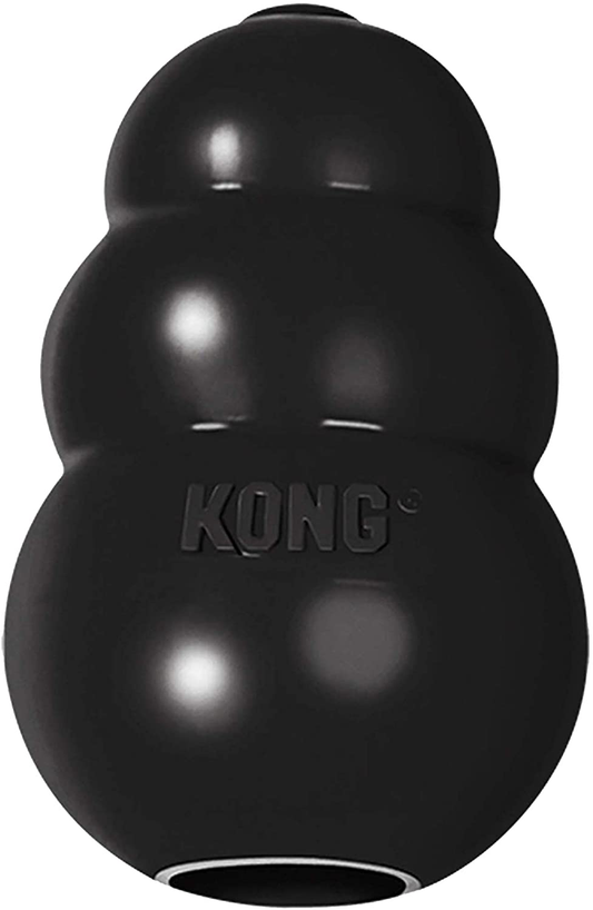 KONG - Extreme Dog Toy - Toughest Natural Rubber, Black - Fun to Chew, Chase and Fetch Animals & Pet Supplies > Pet Supplies > Dog Supplies > Dog Toys KONG Standard Packaging Large 