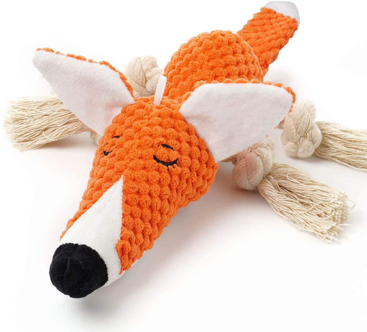 Sedioso Dog Toy Stuffed, Cute Animal Squeaky Plush Toys, Durable Dog Chew Toys for Small,Middle,Large Dogs Animals & Pet Supplies > Pet Supplies > Dog Supplies > Dog Toys Sedioso Orange(Fox) Fox 
