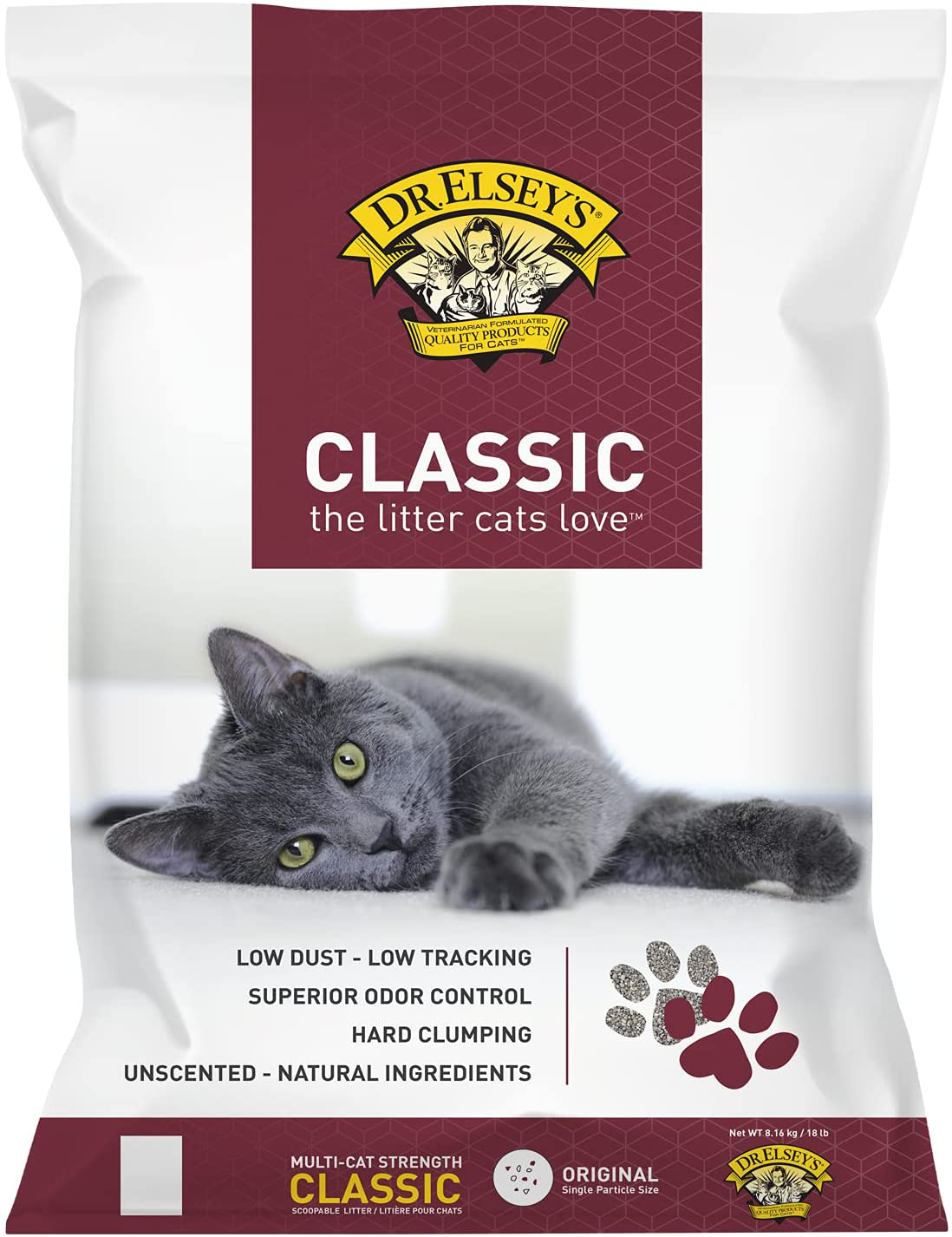 Precious Cat Classic Premium Clumping Cat Litter, 18 Pound Bag Animals & Pet Supplies > Pet Supplies > Cat Supplies > Cat Litter Precious Cat   