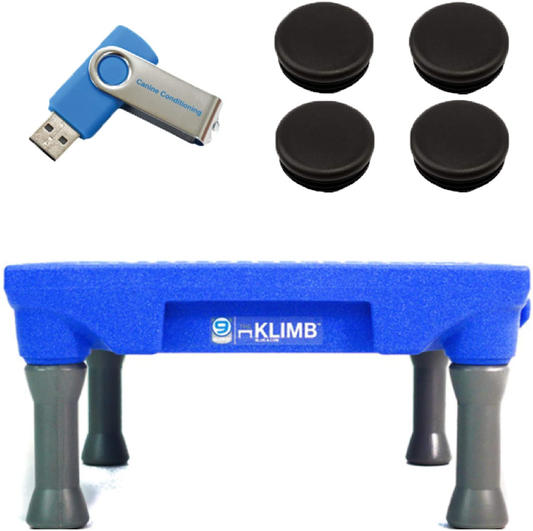 Blue-9 Klimb Training Kit, Professionally Designed Dog Platform and Accessories for Training and Agility and Accessories Animals & Pet Supplies > Pet Supplies > Dog Supplies > Dog Treadmills Blue-9 Blue  