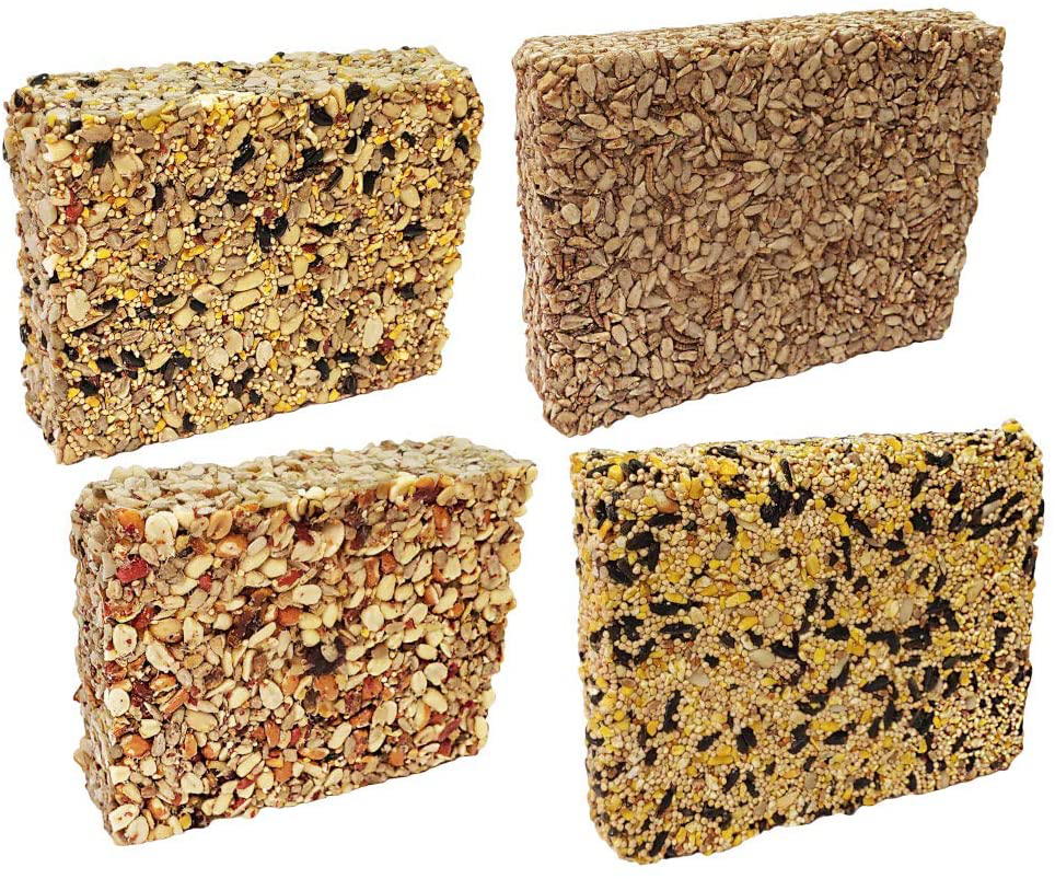 Songbird Treats Seed Cake Variety 4 Pack of Large Seed Cakes | 1.5-2 Lb Large Bird Seed Cakes for Wild Birds Animals & Pet Supplies > Pet Supplies > Bird Supplies > Bird Food Wildlife Sciences   