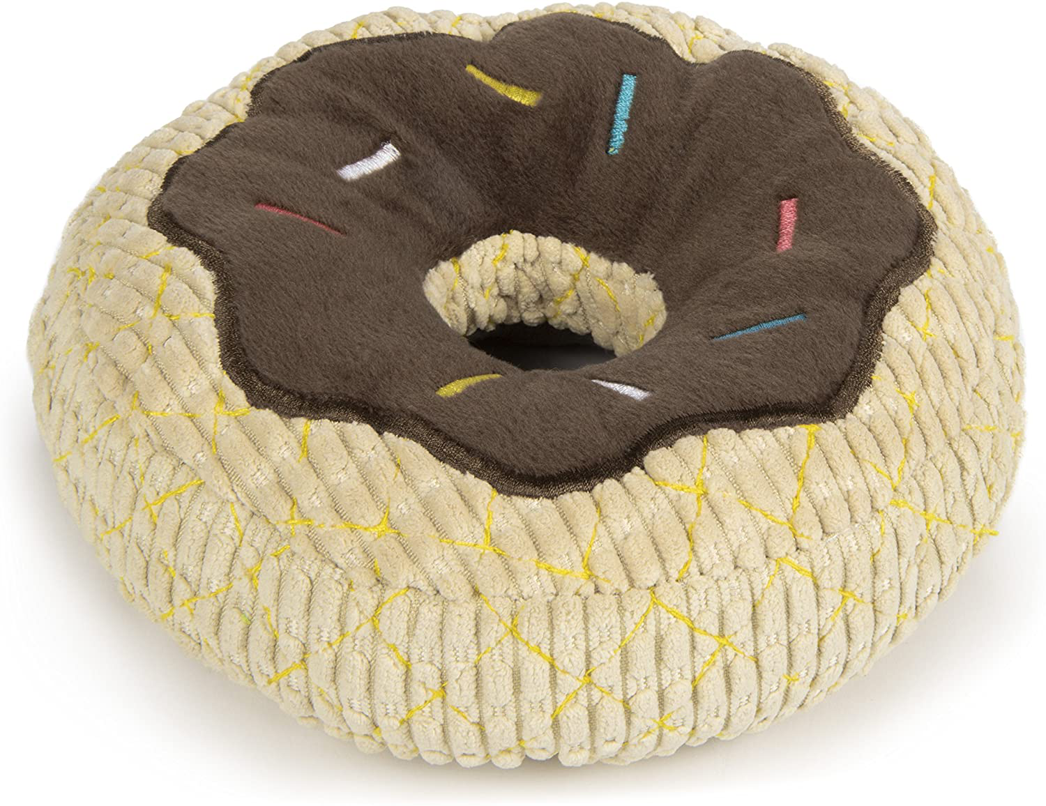 Trustypup Donuts and Beer Durable Plush Dog Toys with Squeakers Animals & Pet Supplies > Pet Supplies > Dog Supplies > Dog Toys TrustyPup   