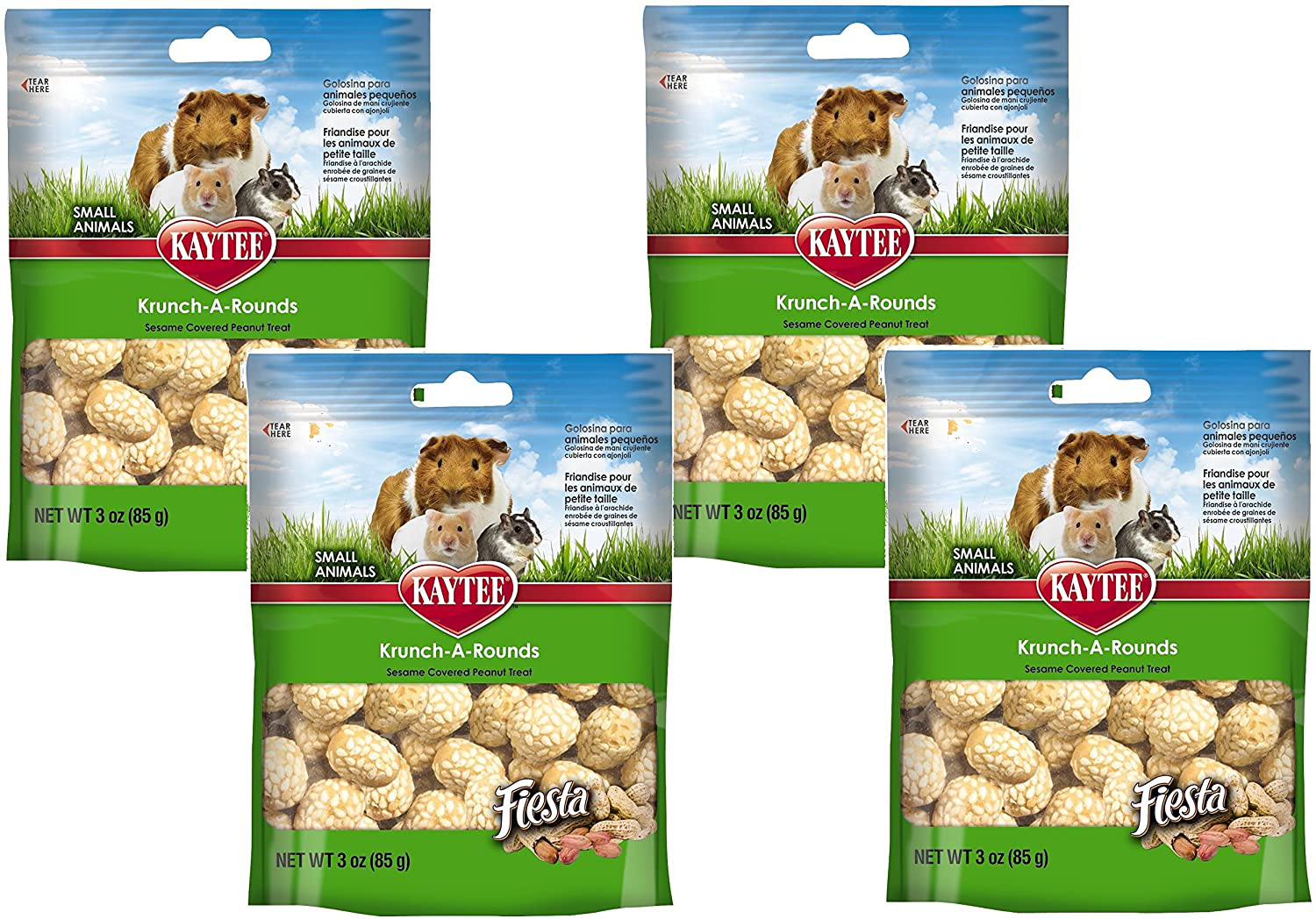 Kaytee Fiesta Krunch Arounds Small Animial Peanuts 3Oz Animals & Pet Supplies > Pet Supplies > Small Animal Supplies > Small Animal Food K   