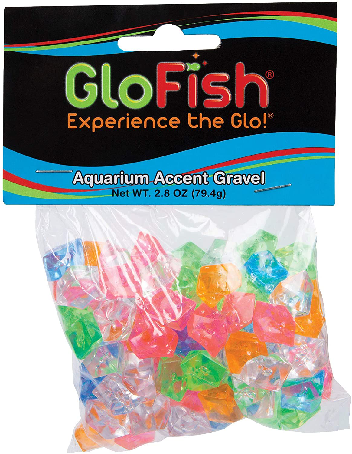 Glofish Accent Gravel for Aquariums, Various Colors & Types
