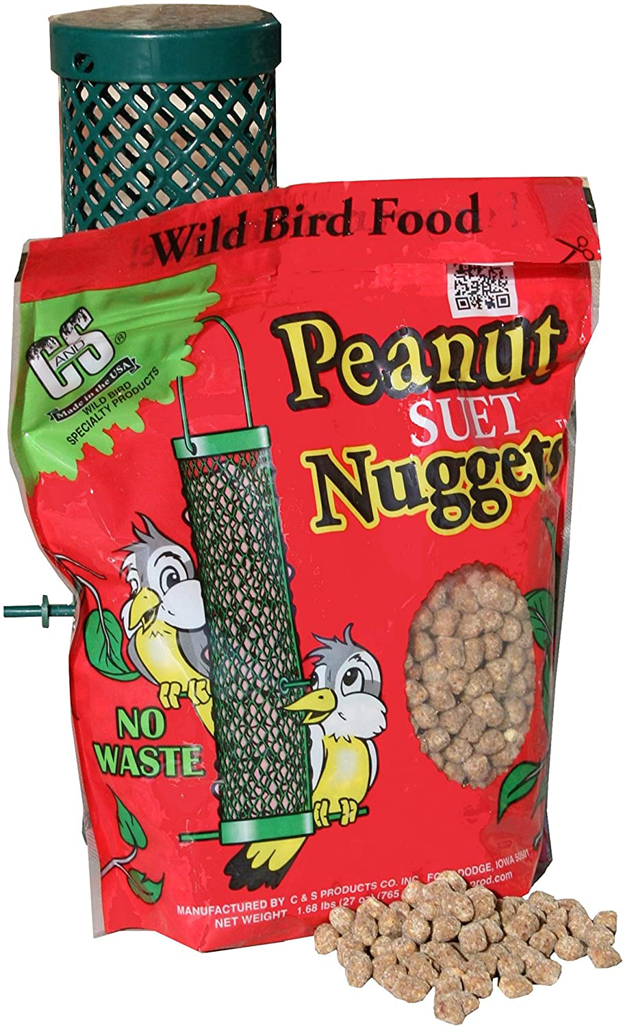 C&S Wild Bird Food Nuggets 27 Ounces, 6 Pack Animals & Pet Supplies > Pet Supplies > Bird Supplies > Bird Food C&S   