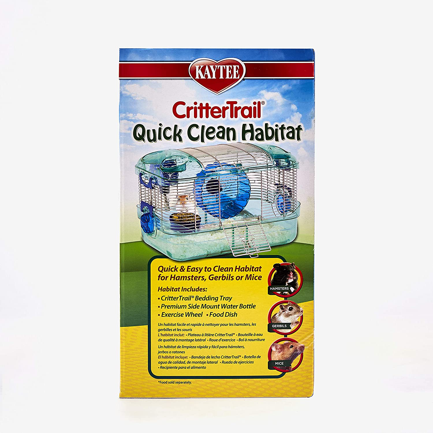 Kaytee Critter Trail Quick Clean Habitat Animals & Pet Supplies > Pet Supplies > Small Animal Supplies > Small Animal Habitat Accessories Kaytee   