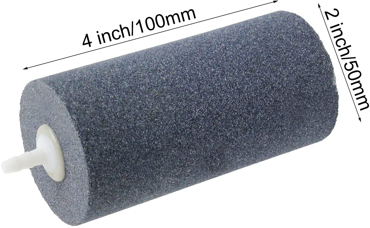 AQUANEAT Air Stone, 4 X 2 Inch Large Air Stone Cylinder, Aerator Bubble Diffuser, Air Pump Accessories for Hydroponic Growing System, Pond Circulation, Aquarium Fish Tank (10 Pack) Animals & Pet Supplies > Pet Supplies > Fish Supplies > Aquarium Air Stones & Diffusers AQUANEAT   