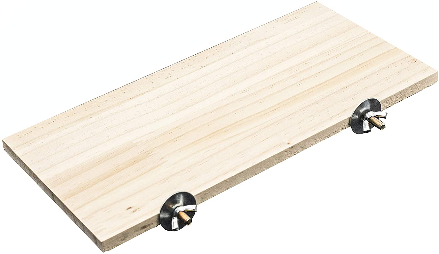 GNB PET Natural Wood Stand Platform 5‘’X11'' for Hamster Mice Chinchilla Chipmunk, Small Animals Habitat Toy HM-10 Animals & Pet Supplies > Pet Supplies > Bird Supplies > Bird Cages & Stands GNB Pet   