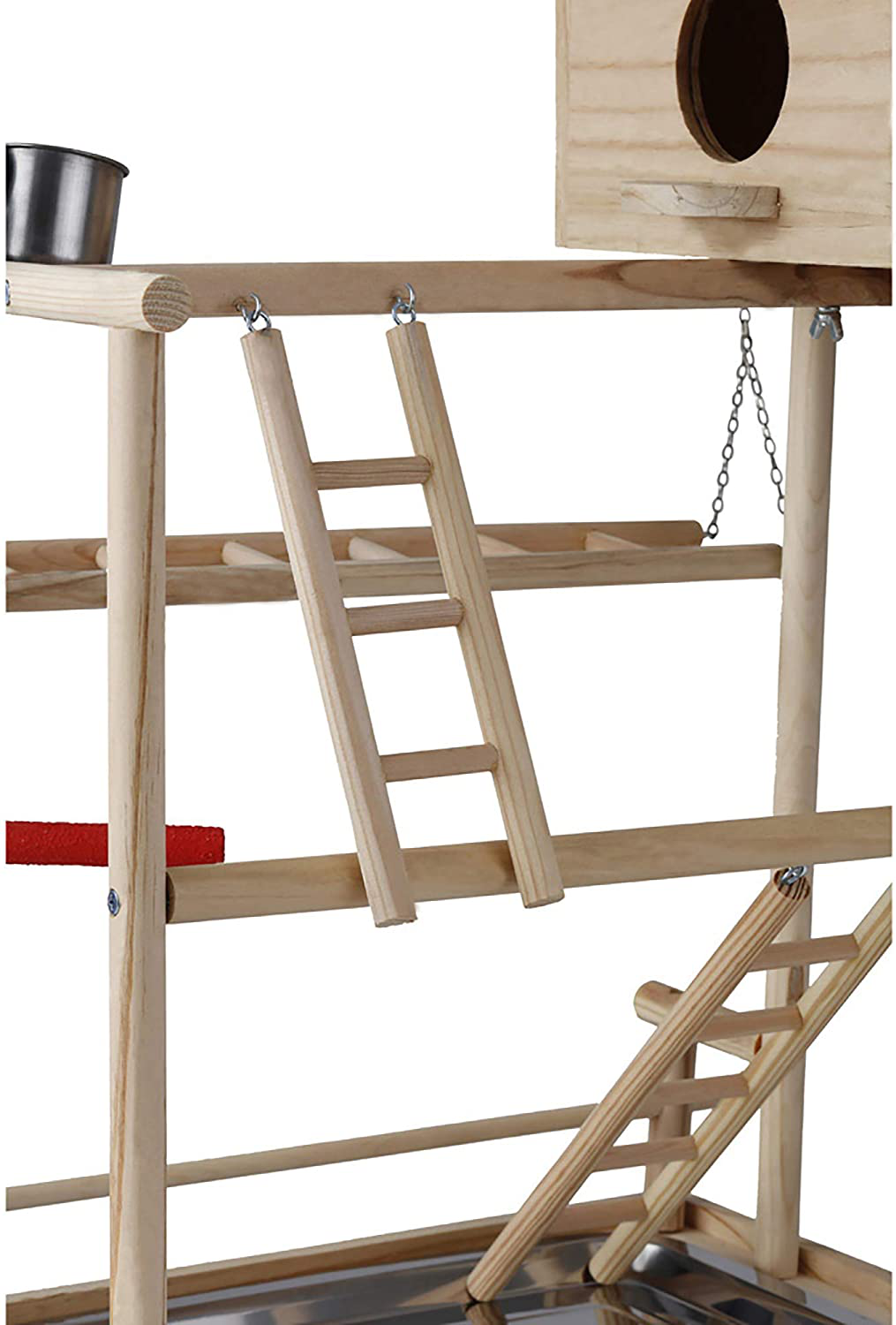 Rockever Parrot Play Stand Bird Playground Cockatiel Gym Animals & Pet Supplies > Pet Supplies > Bird Supplies > Bird Gyms & Playstands Rockever   