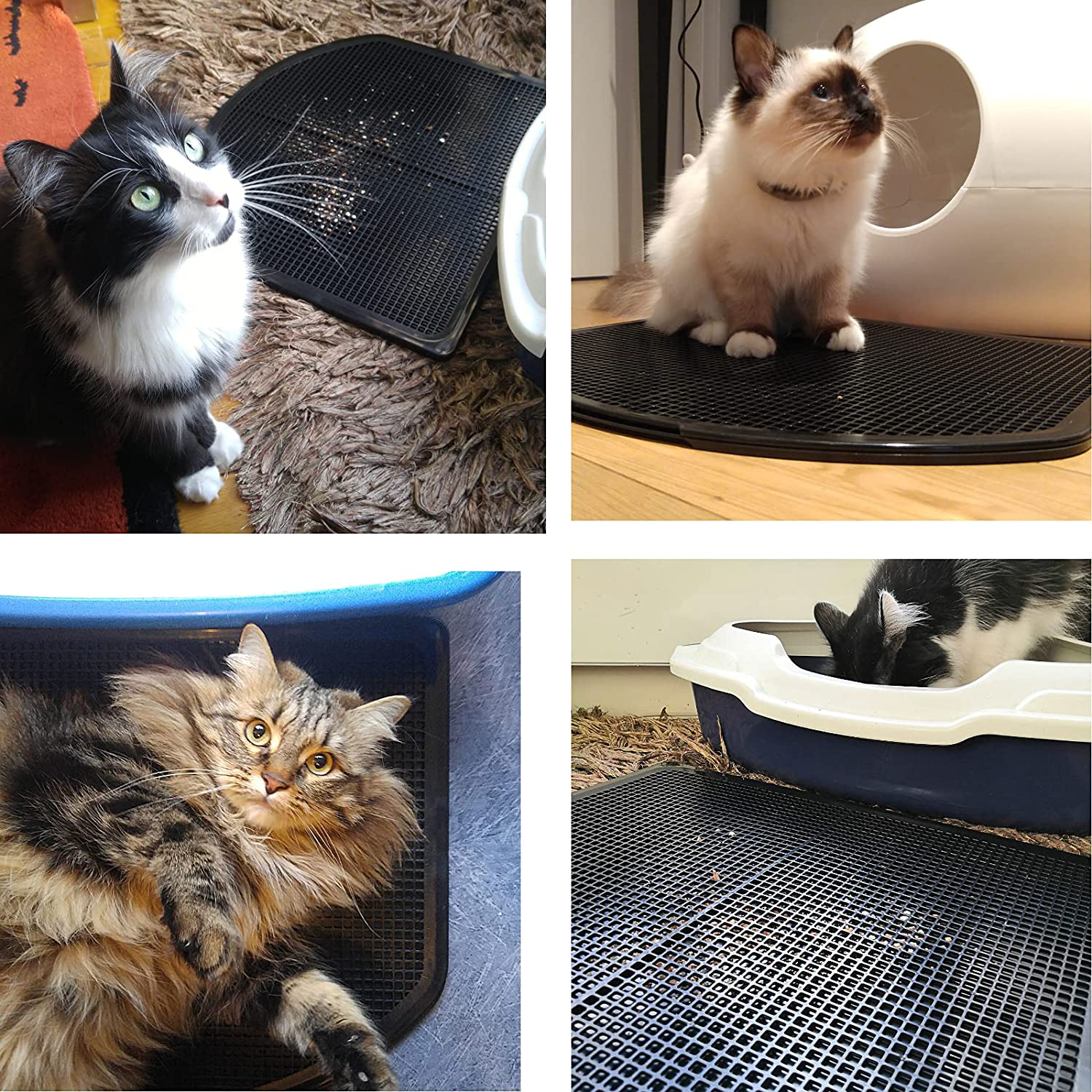 Plastic cat litter sales mat