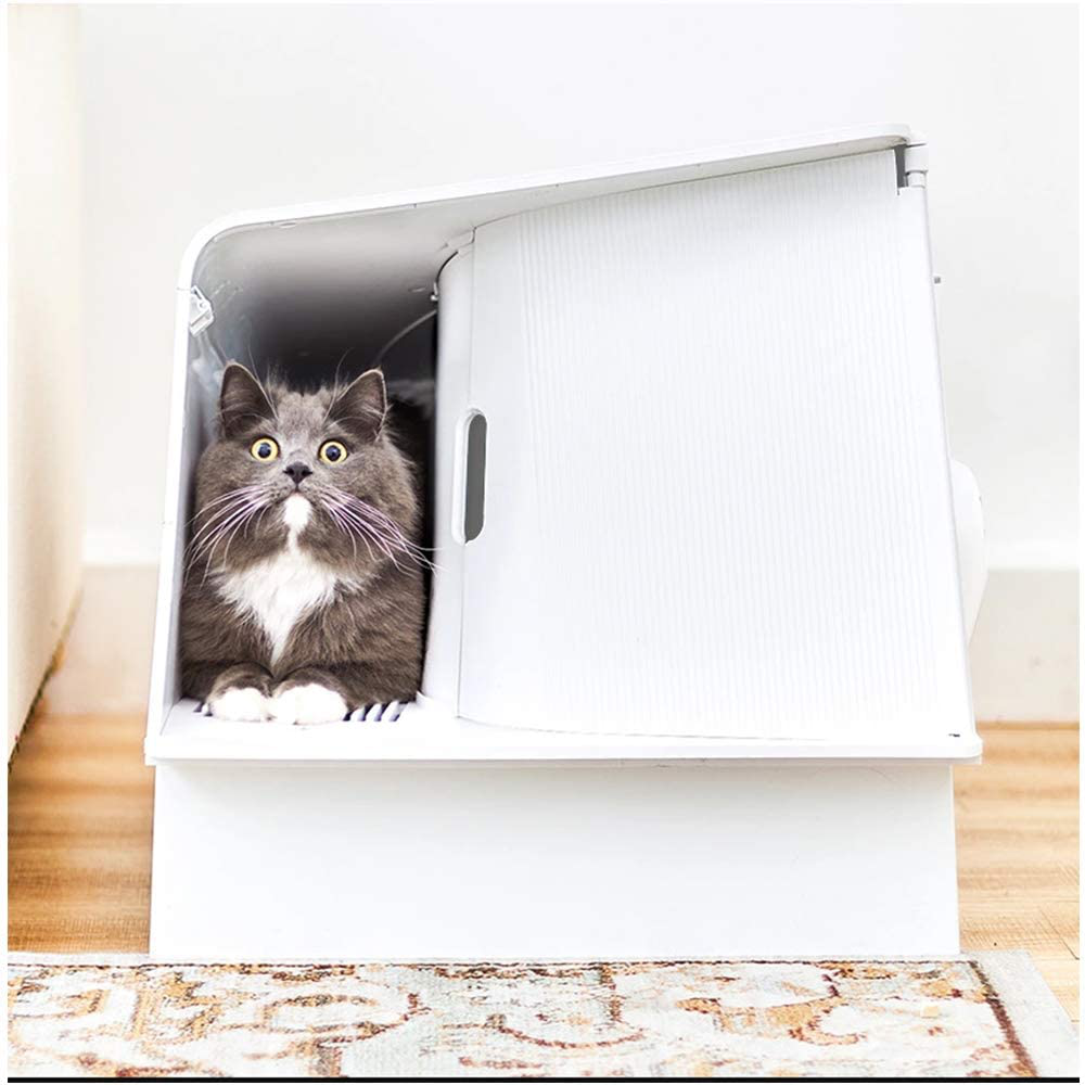 Pethome123 Cat Litter Toilet Closed Cat Puppy Training Pad the Is Soft Hygienic and Comfortable Porch Potty for Puppies Senior Dogs or Sick Disabled Animals & Pet Supplies > Pet Supplies > Cat Supplies > Cat Litter Box Liners PetHome123   