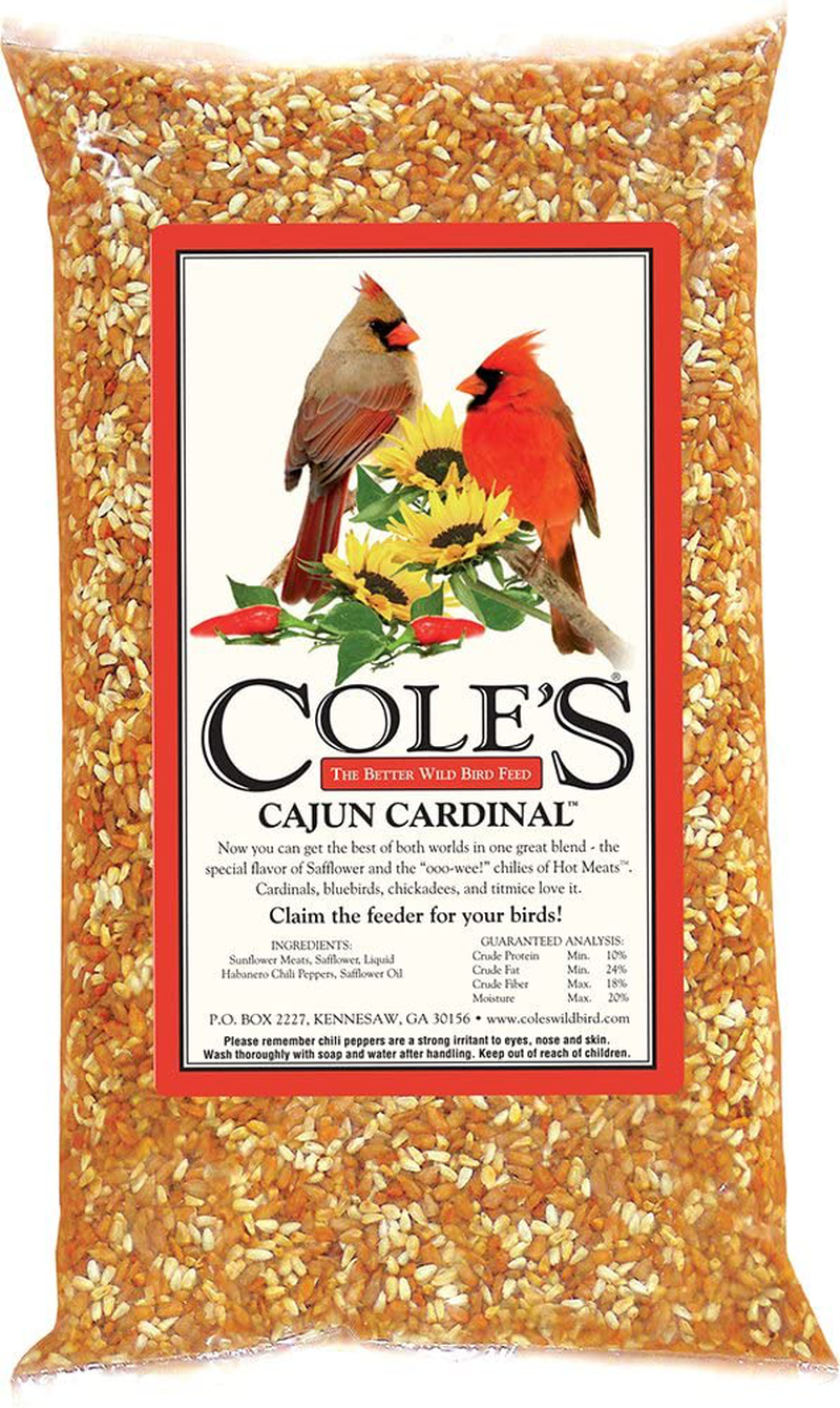 Cole'S CB20 Cajun Cardinal Blend Bird Seed, 20-Pound Animals & Pet Supplies > Pet Supplies > Bird Supplies > Bird Food Cole's Wild Bird Products   