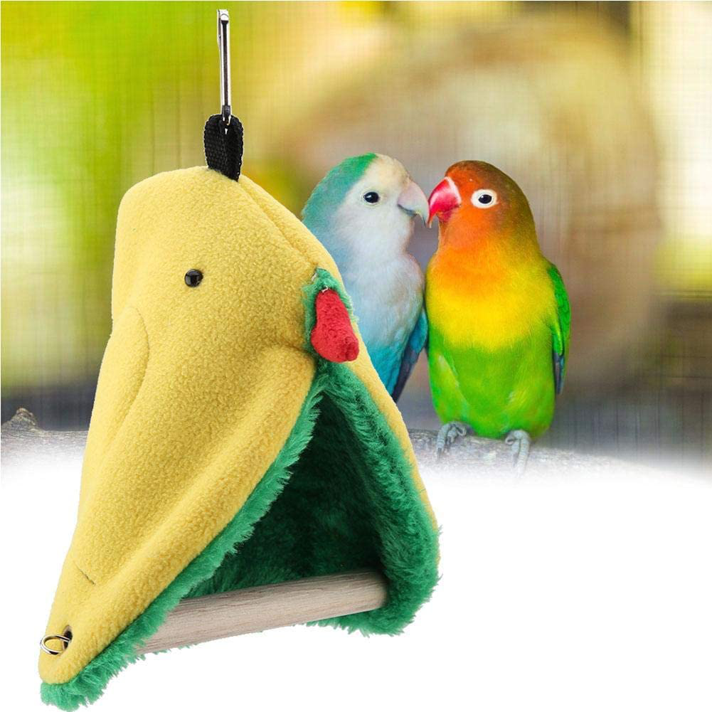 Plush Snuggle Bird Hammock,Youthink Bird Perches Stand Hammock Bird Bed Soft Plush Bird Cage Hanging Tent for Parakeet Cockatiel Hamster Gerbil Rat Animals & Pet Supplies > Pet Supplies > Bird Supplies > Bird Cages & Stands YOUTHINK   