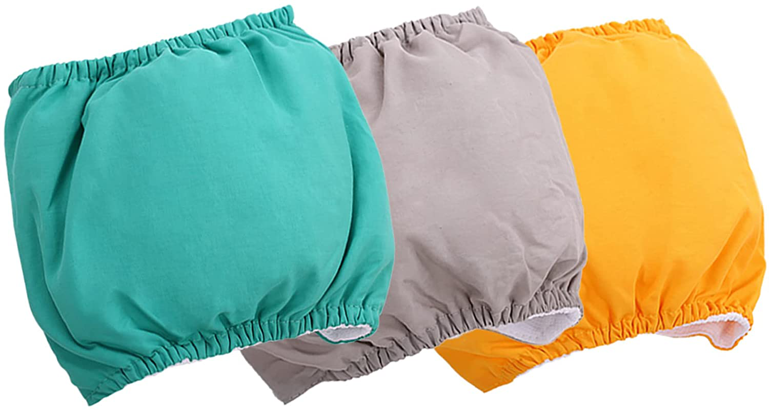 FUAMEY Reusable Dog Diapers for Male Dogs, 3 Pack Washable Belly Bands Puppy Nappies Wrap, Highly Absorbent Doggie Diaper for Small Medium Dogs Animals & Pet Supplies > Pet Supplies > Dog Supplies > Dog Diaper Pads & Liners FUAMEY   