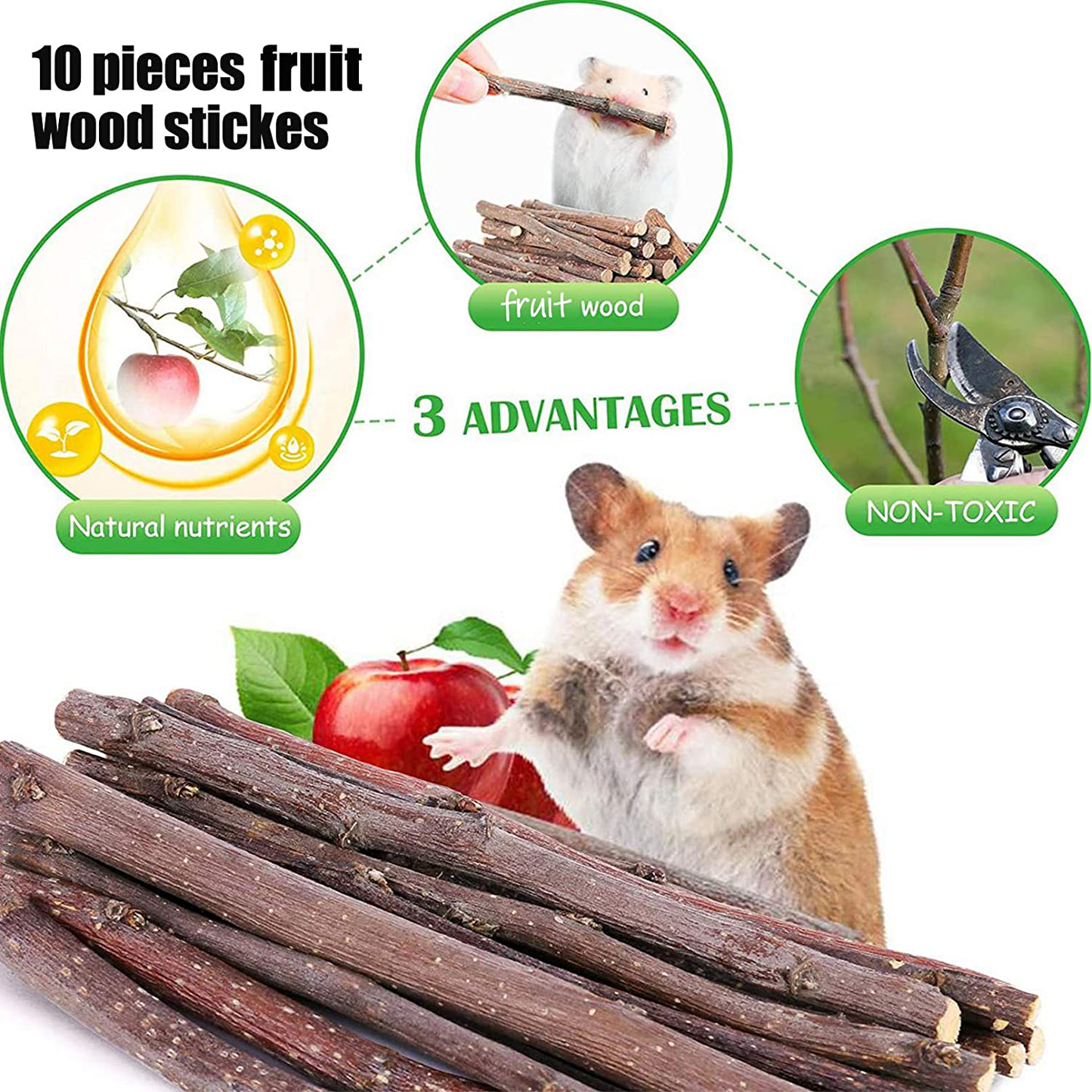 Hamiledyi Rabbit Grass Mat Woven Pet Bed Nature Hay Mat Chewing Play Toy Grass Mats Bunny Bedding Nest for Small Animal Guinea Pig Chinchilla Ferret Parrot Hamster (3Pack)