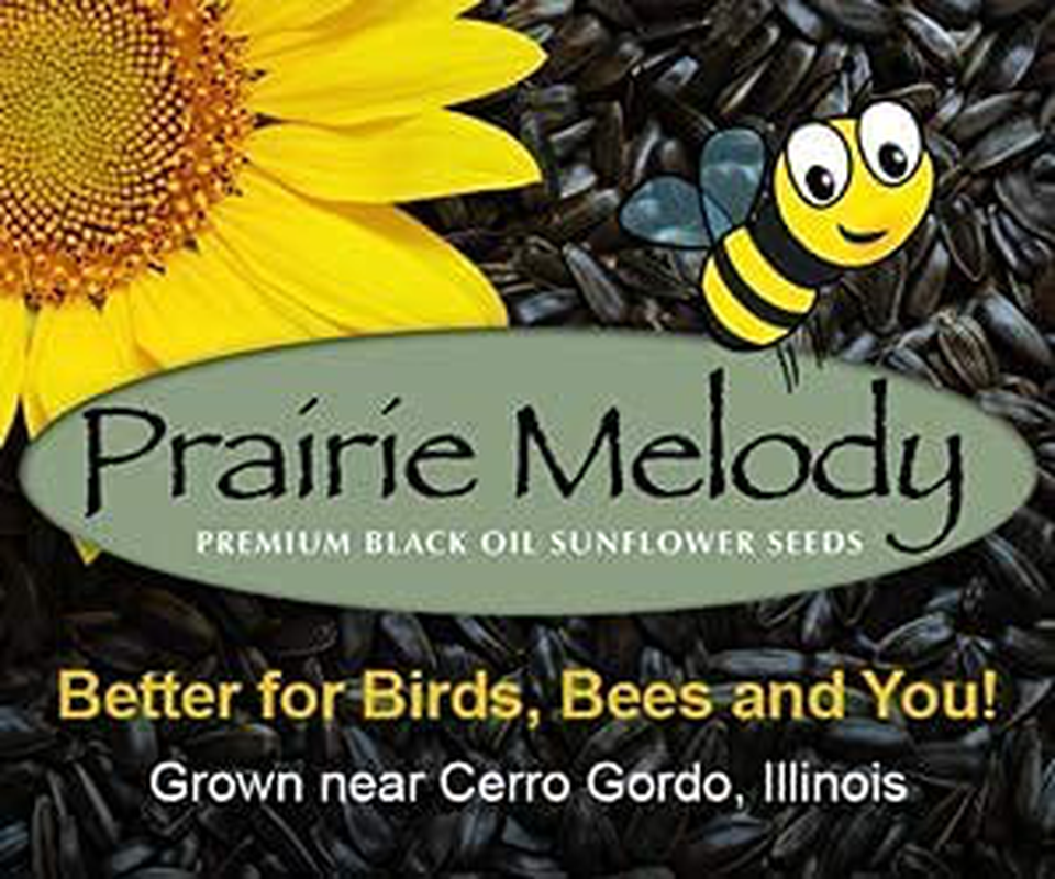 Prairie Melody(Tm) Premium Black Oil Sunflower Bird Seed, Pesticide Free, 12-Pound Bag Animals & Pet Supplies > Pet Supplies > Bird Supplies > Bird Food Prairie Melody   