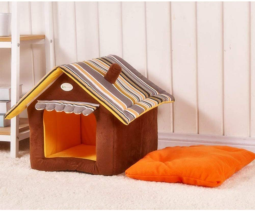 Dog House Soft Indoor Small Medium Large Dog Houses, Pets Sponge Material Portable and Great for Transportation and Short Outings
