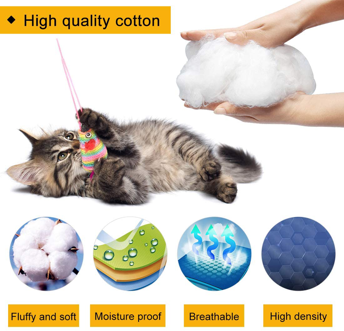 Mojonnie Soft Warm Cat Bed for Winter Cat Tent Self-Warming Sleeping Bed for Cats Fleece Pet Cave Bed for Winter Pets Puppy Indoor Pet Triangle Nest