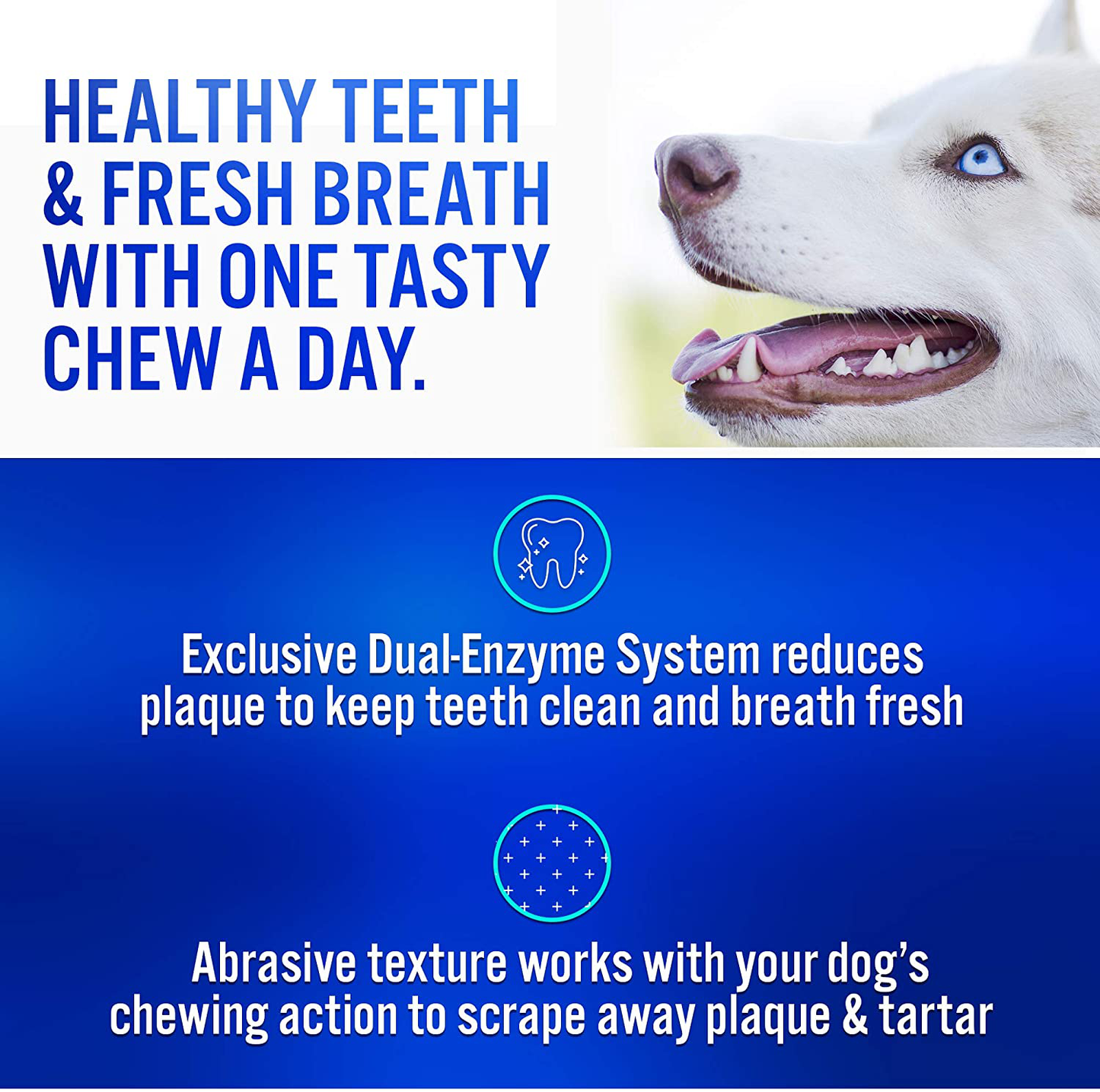 Virbac CET Enzymatic Oral Hygiene Chews for Dogs