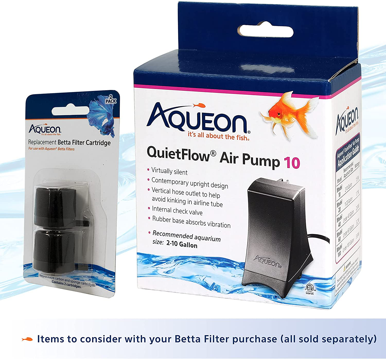 Aqueon Betta Filters Volcano One Size Animals & Pet Supplies > Pet Supplies > Fish Supplies > Aquarium Filters Aqueon   