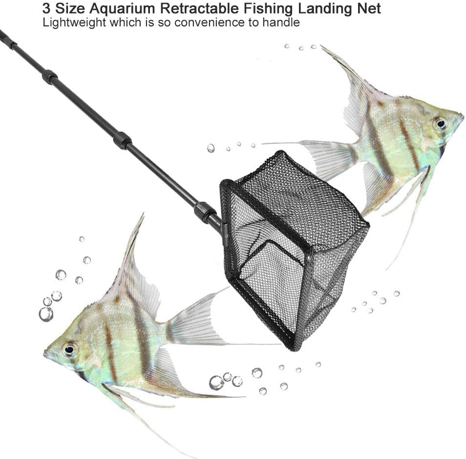 Garosa Fishing Net Folding Landing Net Retractable Aluminum Fish Tank Net Floating Objects Clean Tools Fishing Accessories Animals & Pet Supplies > Pet Supplies > Fish Supplies > Aquarium Fish Nets Garosa   