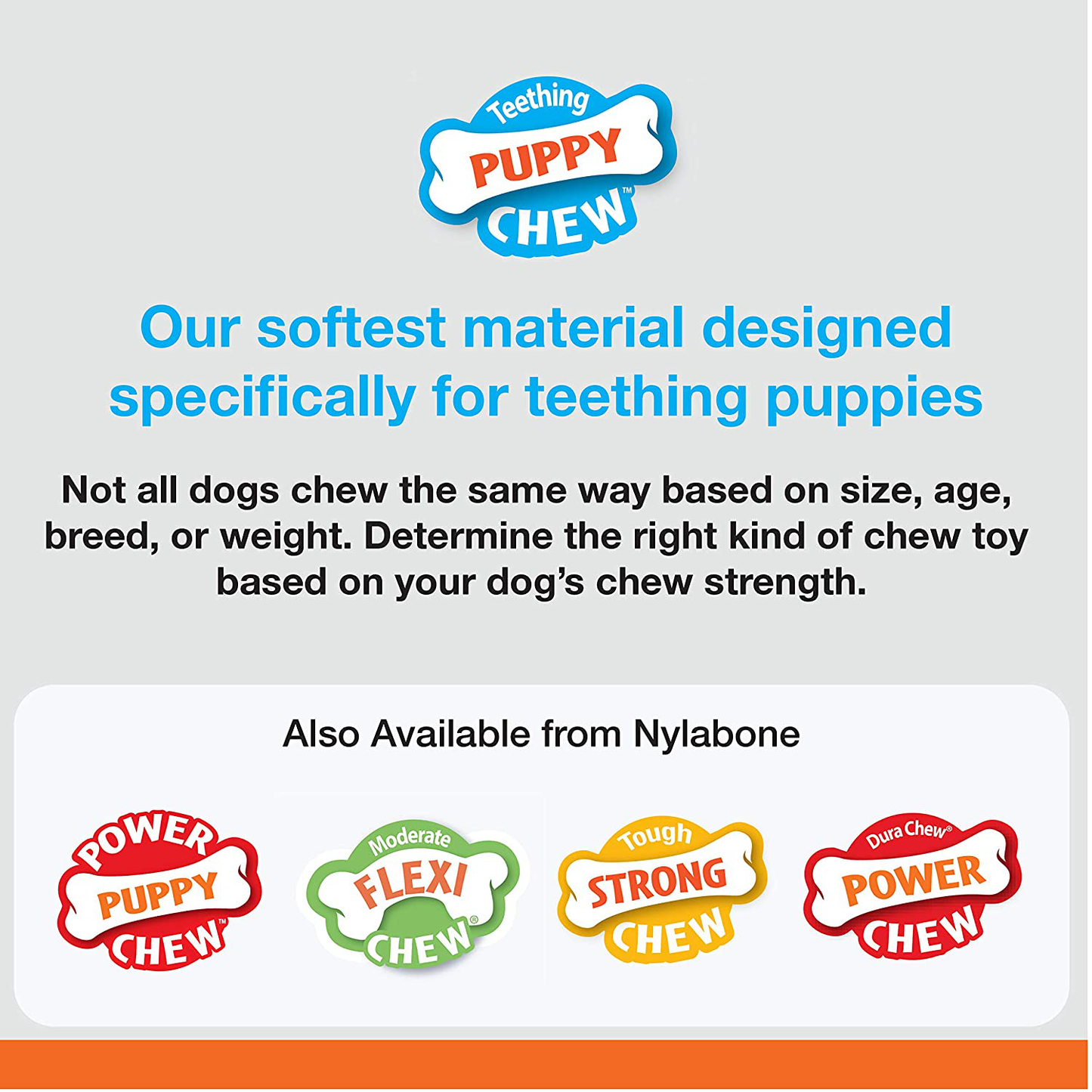 Nylabone Chill and Chew Dog Chew Toy for Teething Puppies and Small/Medium/Large Dogs Animals & Pet Supplies > Pet Supplies > Dog Supplies > Dog Toys Central Garden & Pet   