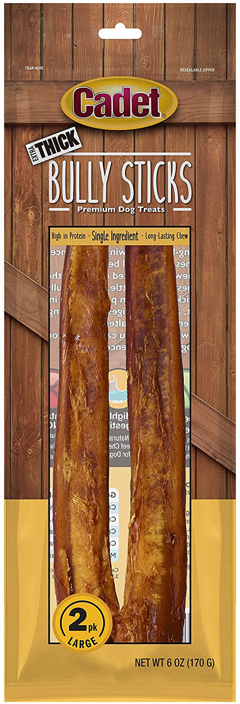 Cadet premium bully sales sticks