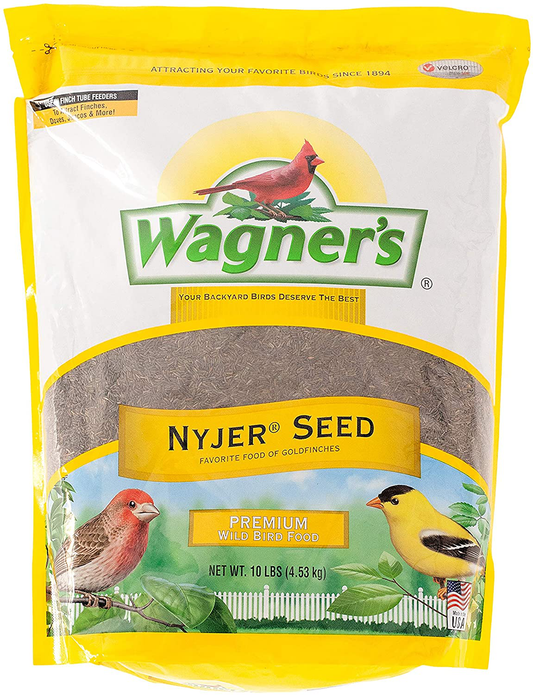 Wagner'S 62050 Nyjer Seed Wild Bird Food, 10-Pound Bag Animals & Pet Supplies > Pet Supplies > Bird Supplies > Bird Food Wagner's   