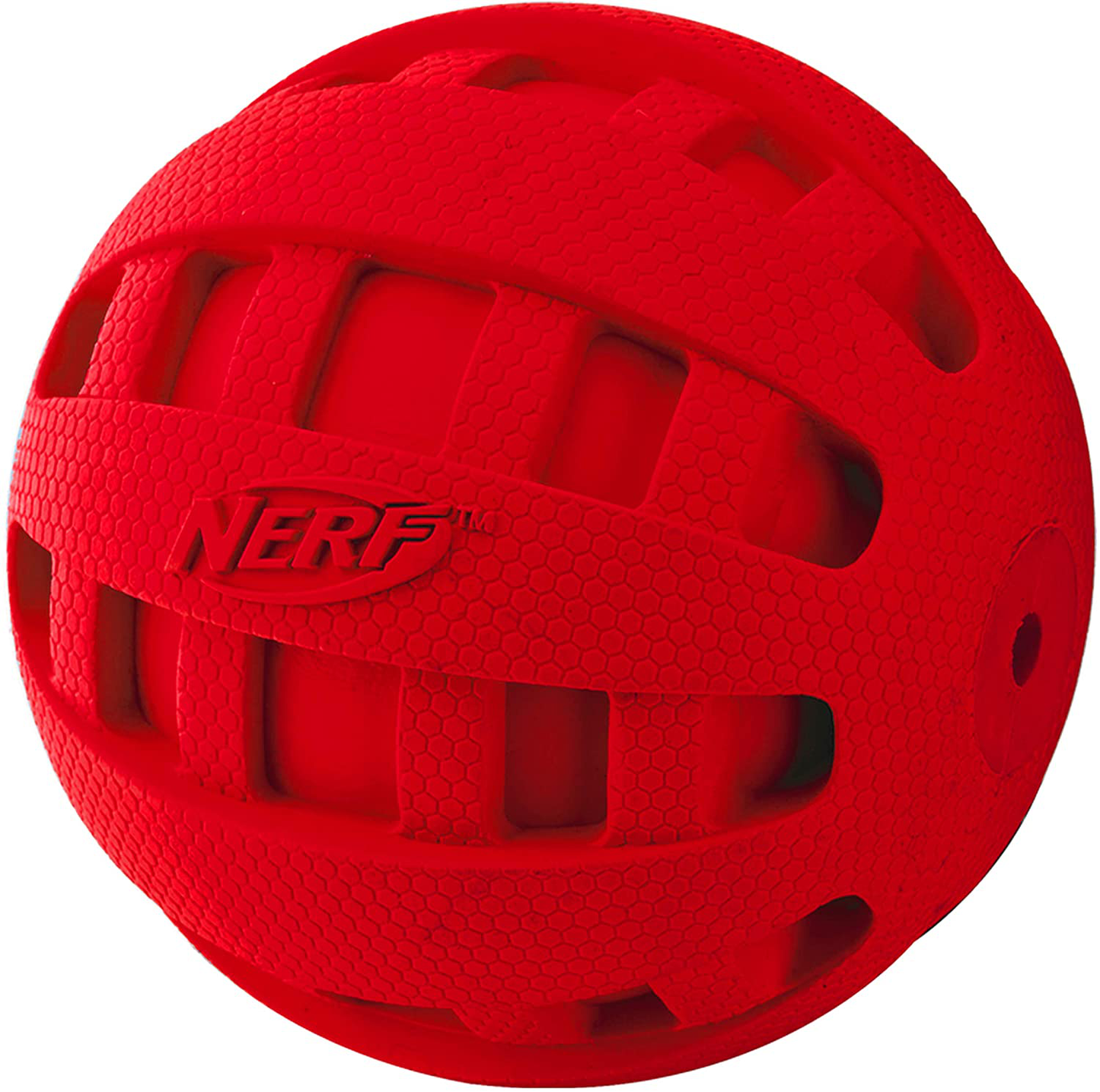 Nerf Dog Checker Ball Dog Toys, Lightweight, Durable and Water Resistant, Non-Toxic, Bpa-Free, Assorted Sizes and Colors Animals & Pet Supplies > Pet Supplies > Dog Supplies > Dog Toys Nerf Dog   