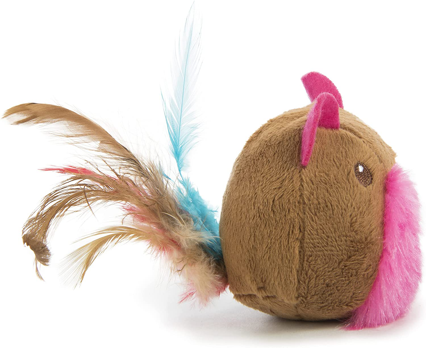 Smartykat Chit Chatter Electronic Sound Feather Cat Toy, Battery Powered Animals & Pet Supplies > Pet Supplies > Bird Supplies > Bird Toys SmartyKat   