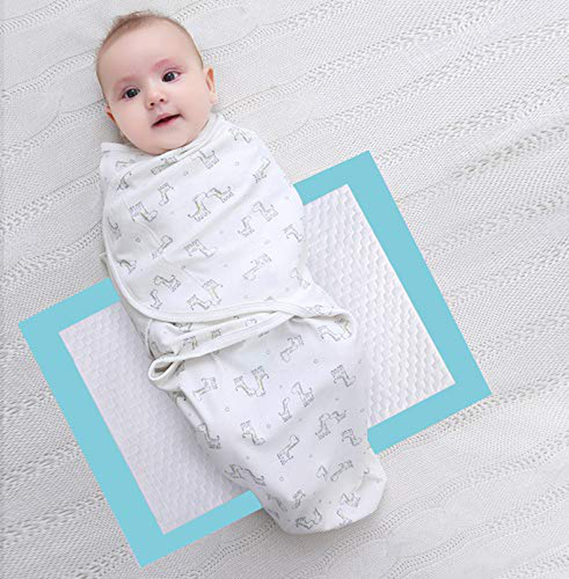 Baby Disposable Changing Pad, 100 Count Thicken and High Absorb Incontinence Changing Pad with Breathable, Waterproof, Soft Non-Woven Fabric, High Quality Underpad 13X18 Inch- Extra Thick Animals & Pet Supplies > Pet Supplies > Dog Supplies > Dog Diaper Pads & Liners QDTTSRY   