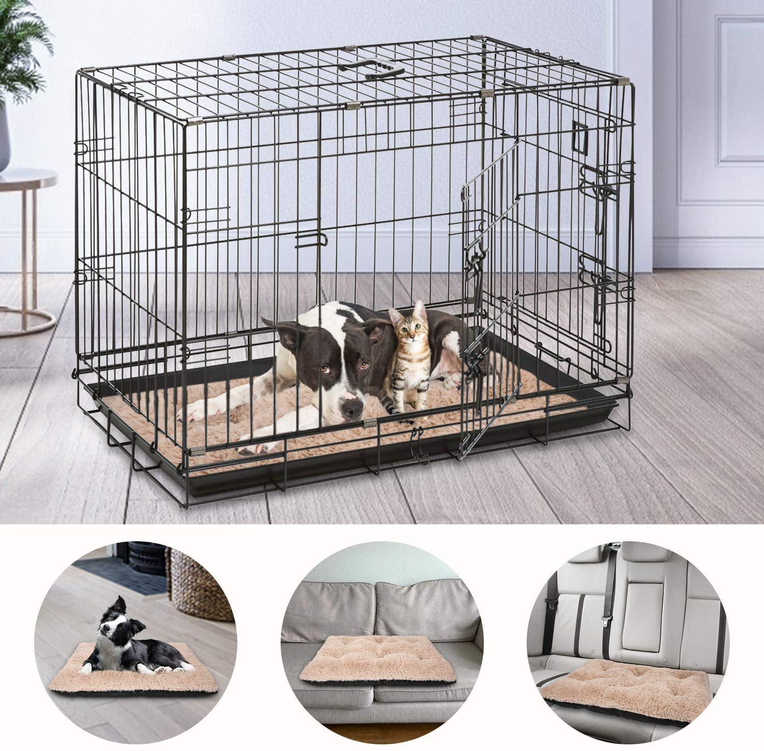 42 inch 2024 dog crate bed