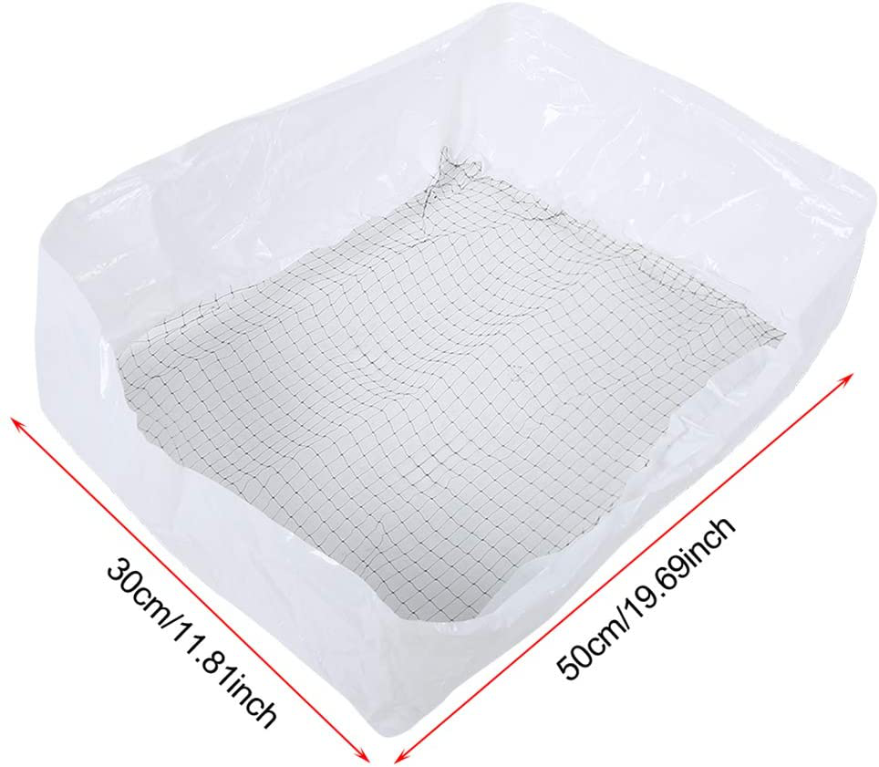 Ayunjia Cat Litter Box Liners Bag, Heavy Duty Jumbo-Super Strong Cat Waste Liner Tray Pet Cat Supplies Reusable Strong Pet Lifter Sifter Bag Animals & Pet Supplies > Pet Supplies > Cat Supplies > Cat Litter Box Liners Ayunjia   