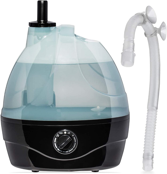 Reptile Humidifier / Fogger - Large Tank - Ideal for a Variety of Reptiles / Amphibians / Herps - Compatible with All Terrariums and Enclosures - by Evergreen Pet Supplies Animals & Pet Supplies > Pet Supplies > Reptile & Amphibian Supplies > Reptile & Amphibian Habitat Accessories Evergreen Pet Supplies   