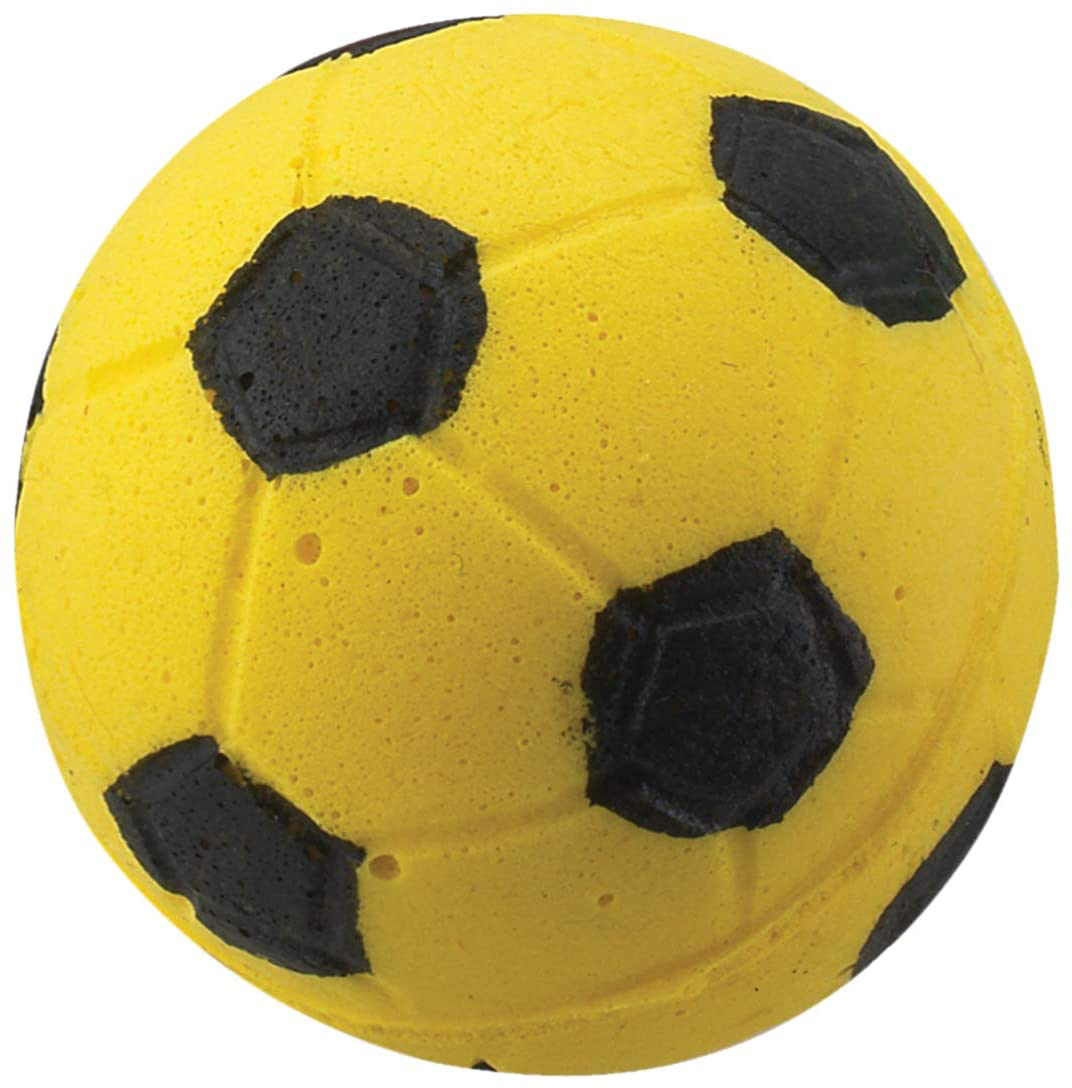Ethical Sponge Soccer Balls Cat Toy, 4-Pack Animals & Pet Supplies > Pet Supplies > Cat Supplies > Cat Toys Ethical Pet Products (Spot)   