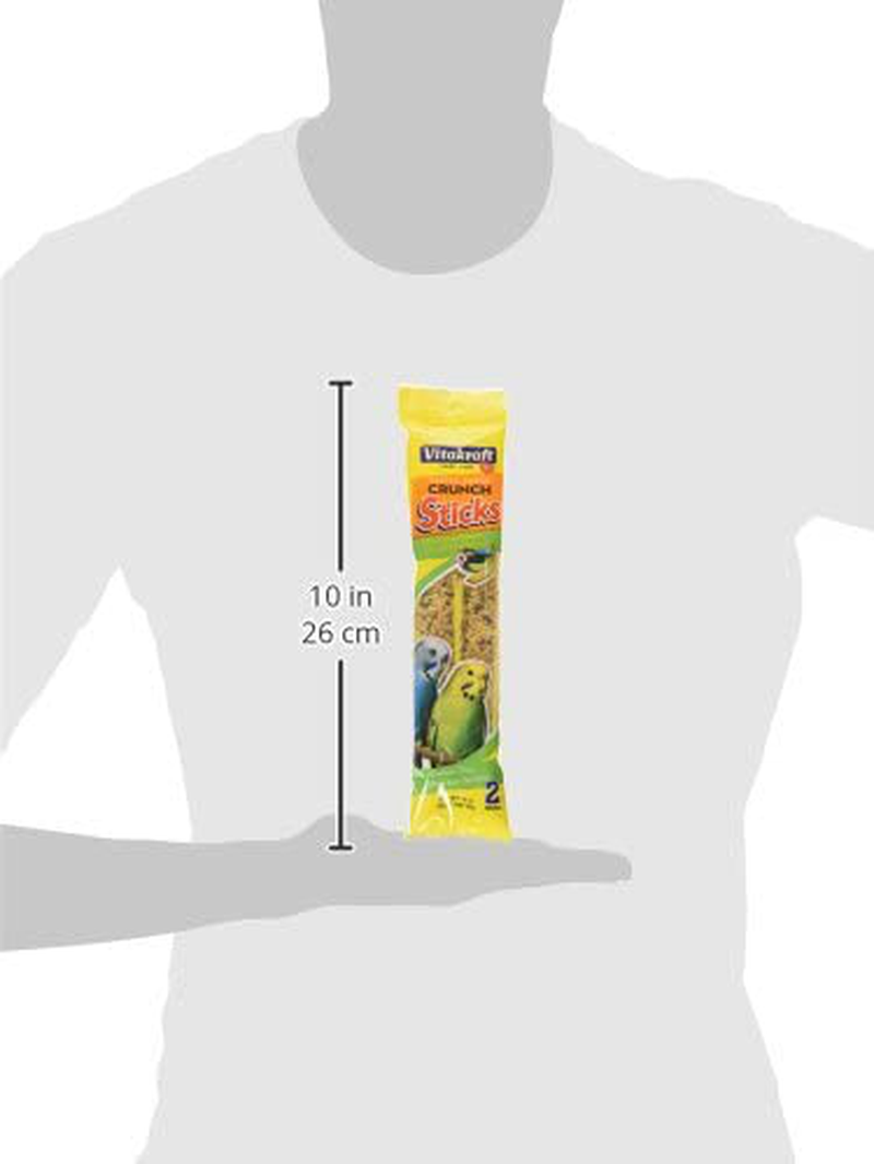 Vitakraft Parakeet Banana Sticks Treat, 1.4 Ounce Bag (21119) Animals & Pet Supplies > Pet Supplies > Bird Supplies > Bird Treats Vitakraft   