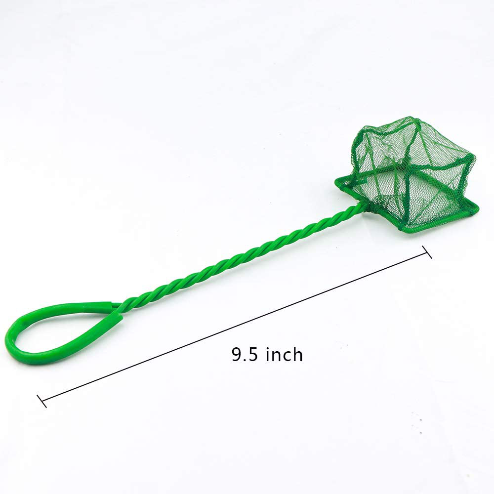 Aqua KT Aquarium Small Fish Shrimp Mesh Net with Plastic Handle for Aquarium Filter Accessory Animals & Pet Supplies > Pet Supplies > Fish Supplies > Aquarium Fish Nets Aqua KT   