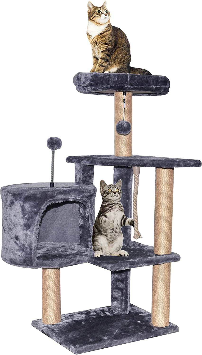 TINWEI Cat Tree Scratching Toy Activity Centre Cat Tower Furniture Scratching Posts Animals & Pet Supplies > Pet Supplies > Cat Supplies > Cat Furniture TINWEI   