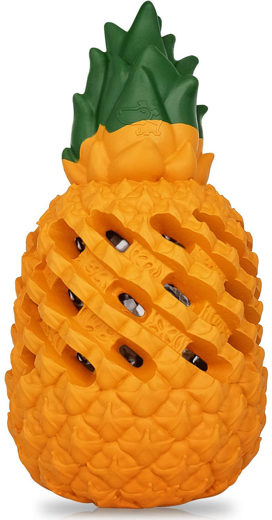 Dog Toys for Aggressive Chewers Large Breed, Lifetime Replacement, Indestructible Dog Chew Toys, Pineapple Dog Toy Interactive Dog Toys, Food Grade Tough Dog Toys Puppy Teething Toy Animals & Pet Supplies > Pet Supplies > Dog Supplies > Dog Toys FAIRWIN Large  
