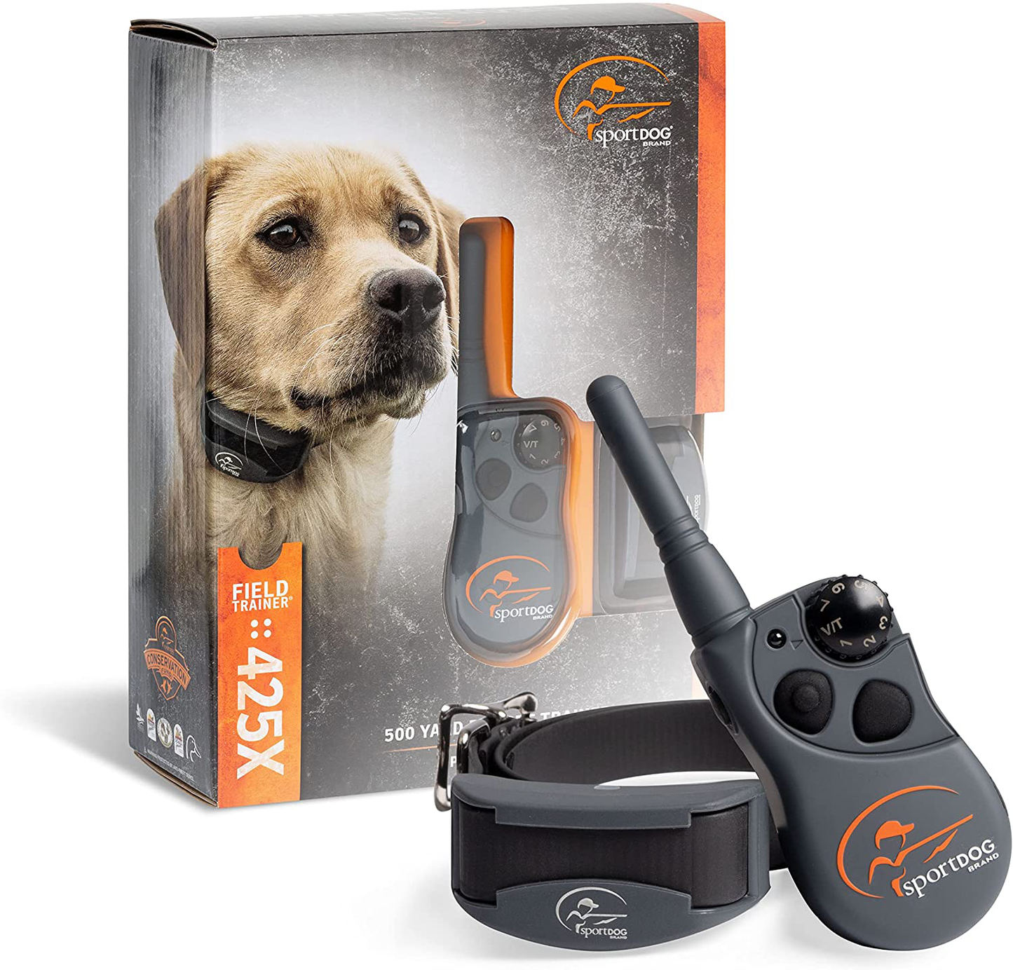 Sportdog Brand 425X Remote Trainers - 500 Yard Range E-Collar with Static, Vibrate and Tone - Waterproof, Rechargeable Animals & Pet Supplies > Pet Supplies > Bird Supplies > Bird Treats SportDOG Brand E-Collar  