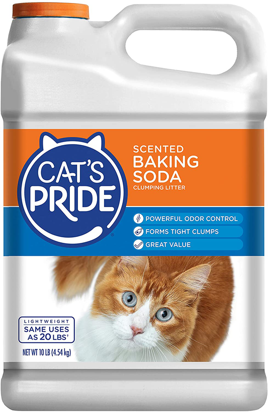 Cat’S Pride Lightweight Clumping Clay Cat Litter 10 Pounds Animals & Pet Supplies > Pet Supplies > Cat Supplies > Cat Litter Cat's Pride Baking Soda 10lb 
