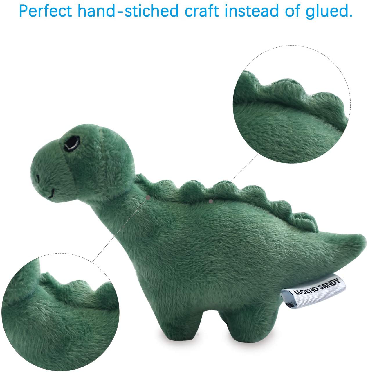 Squeaky Plush Dog Toy Pack for Puppy Small Stuffed Puppy Chew