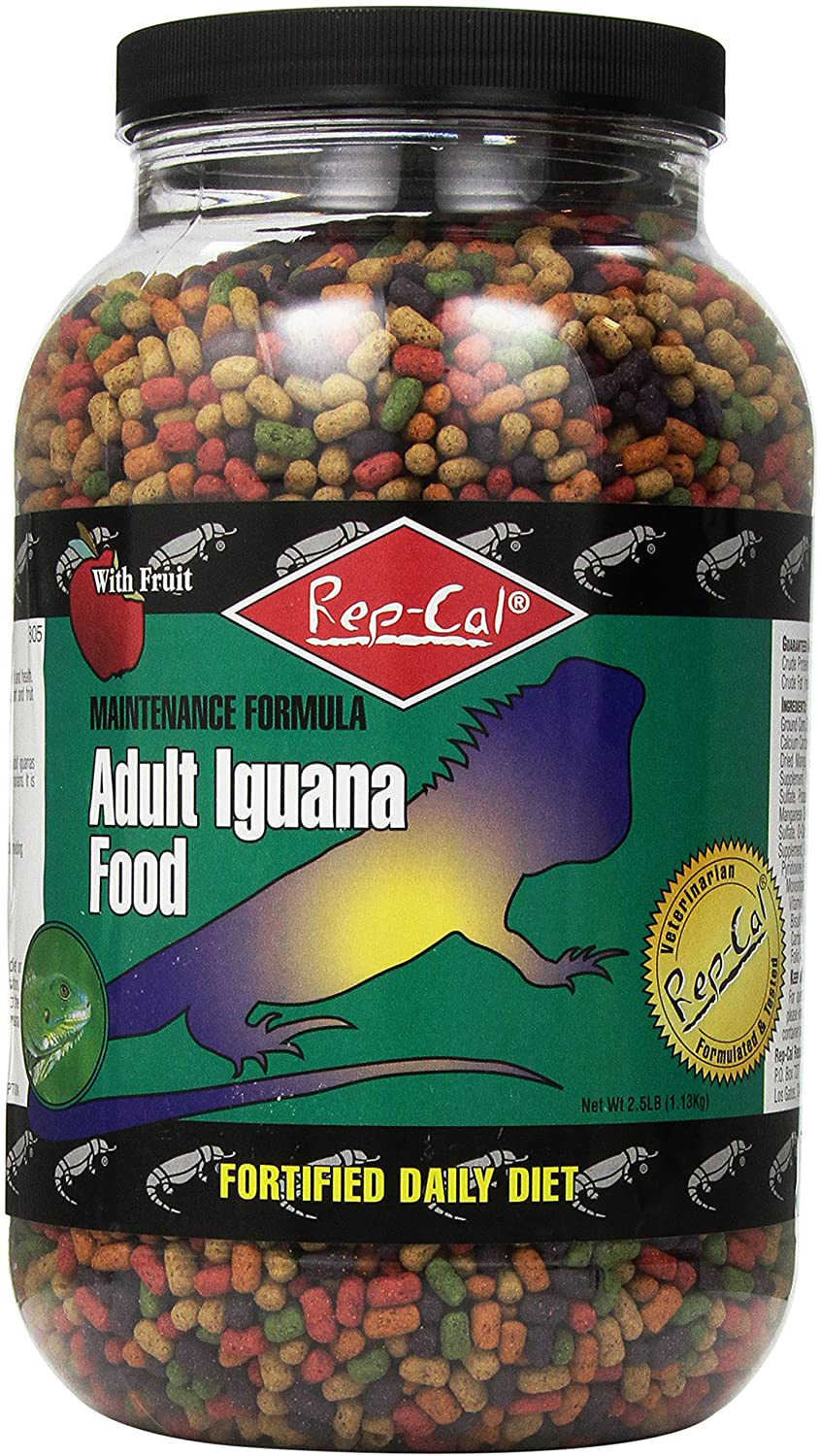 Rep-Cal SRP00805 Adult Iguana Food, 2.5-Pound