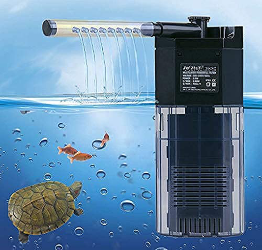 LONDAFISH Quiet Multi-Function Built-In Fish Tank Aquarium 3-Stage Filter with Water Pump Animals & Pet Supplies > Pet Supplies > Fish Supplies > Aquarium Filters LONDAFISH   