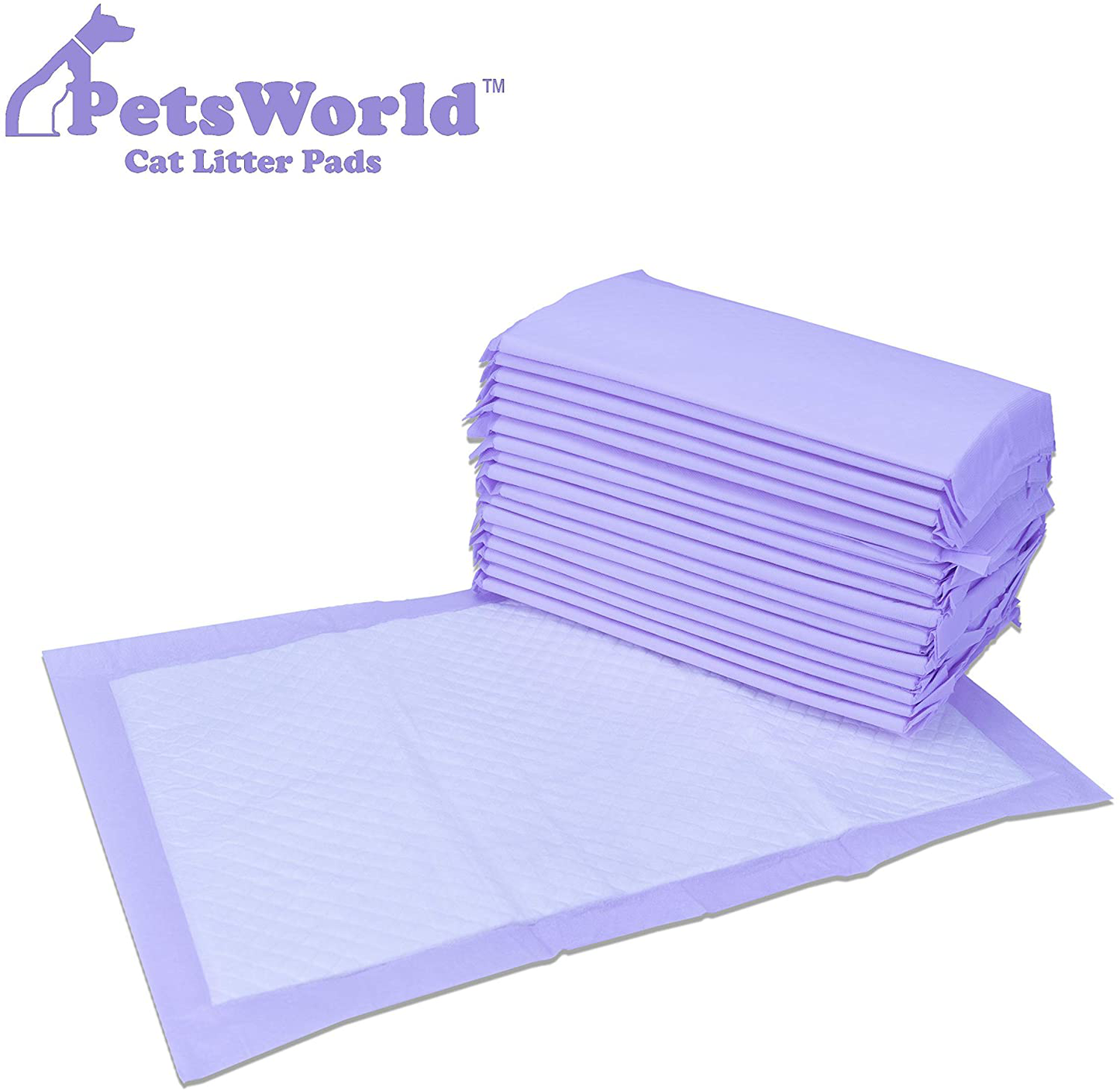 PETSWORLD Cat Pad Refills for Tidy Cats Breeze Litter System Animals & Pet Supplies > Pet Supplies > Cat Supplies > Cat Litter Box Mats PETSWORLD   