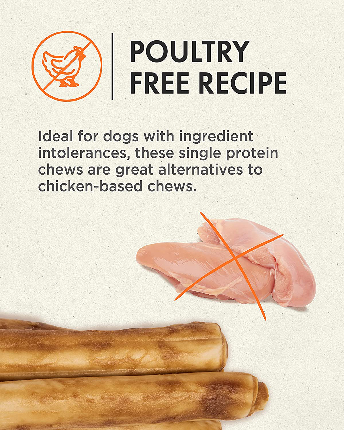 Canine Naturals Beef Chew 7" Roll 5 Pack - 100% Rawhide Free and Collagen Free Dog Treats - Made with Real Beef - All-Natural and Easily Digestible - Poultry Free Recipe - Great for Dental Health Animals & Pet Supplies > Pet Supplies > Small Animal Supplies > Small Animal Treats Canine Naturals   